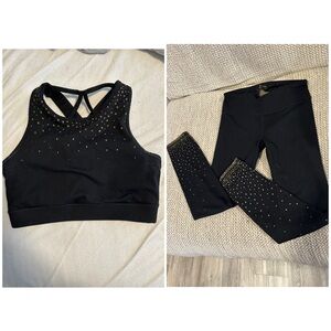 GAIAM Black Activewear Set